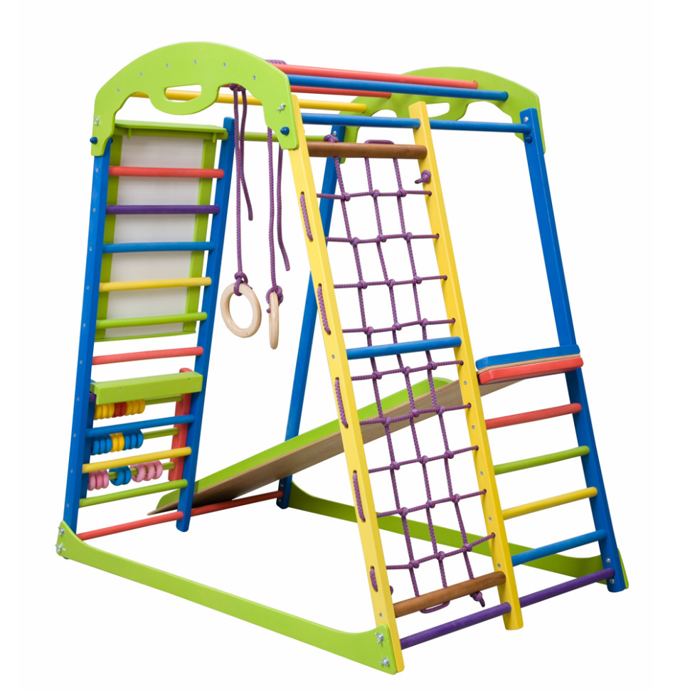 Дитячий спортивний комплекс SportBaby SportWood Plus для дому