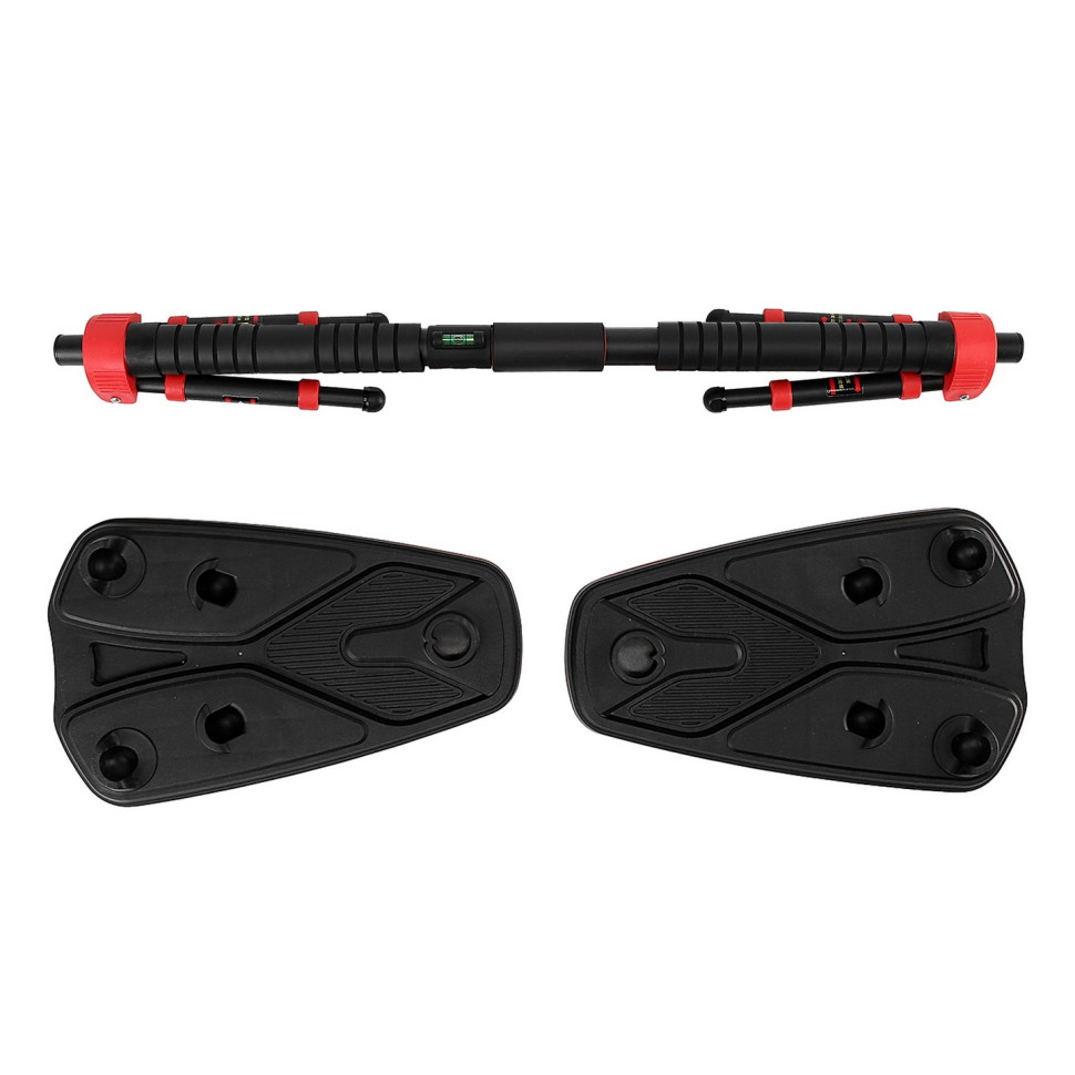 Турнік розсувний Elite+ Cornix XR-0295 Black/Red, розмір 100 х 140 см