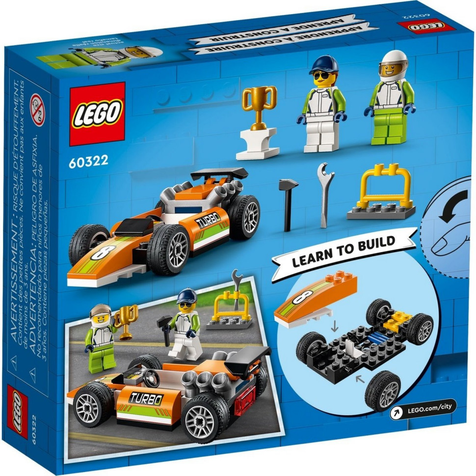 Конструктор LEGO City Гоночный автомобиль 60322