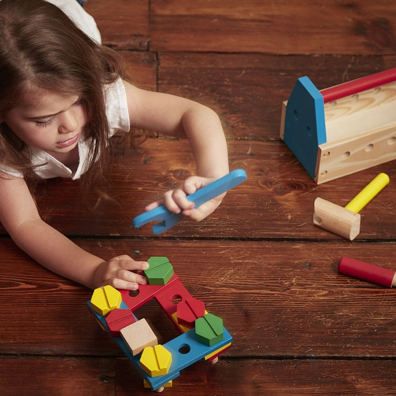 Детский набор деревянных инструментов Melissa&Doug MD494, 24 элементов