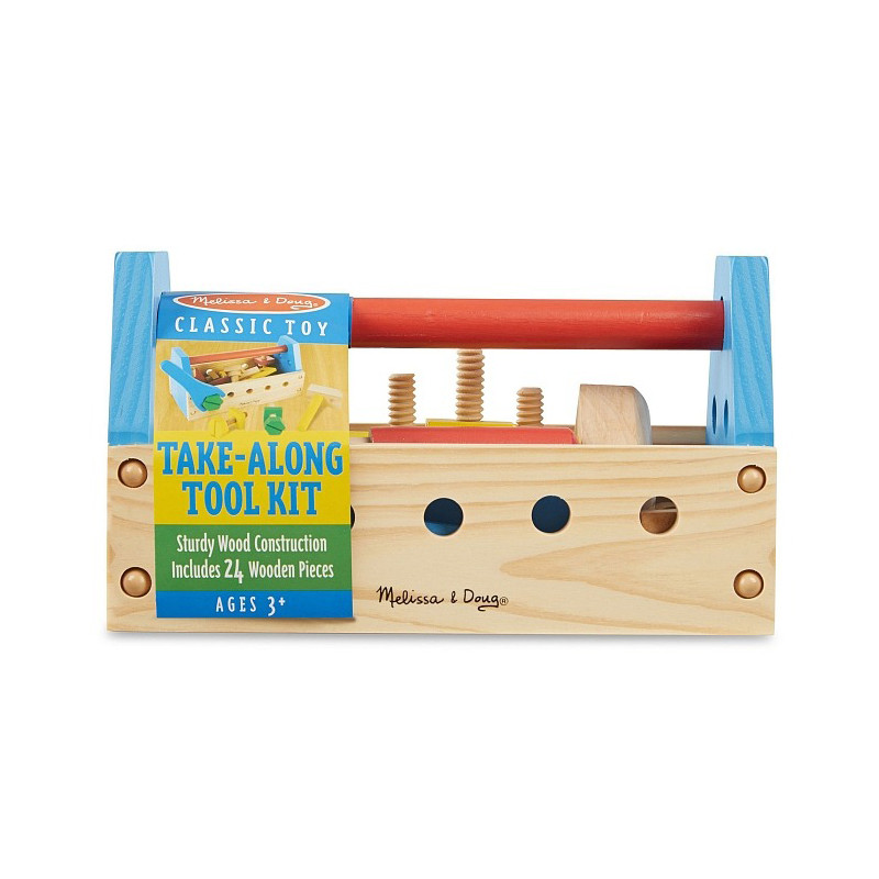 Детский набор деревянных инструментов Melissa&Doug MD494, 24 элементов