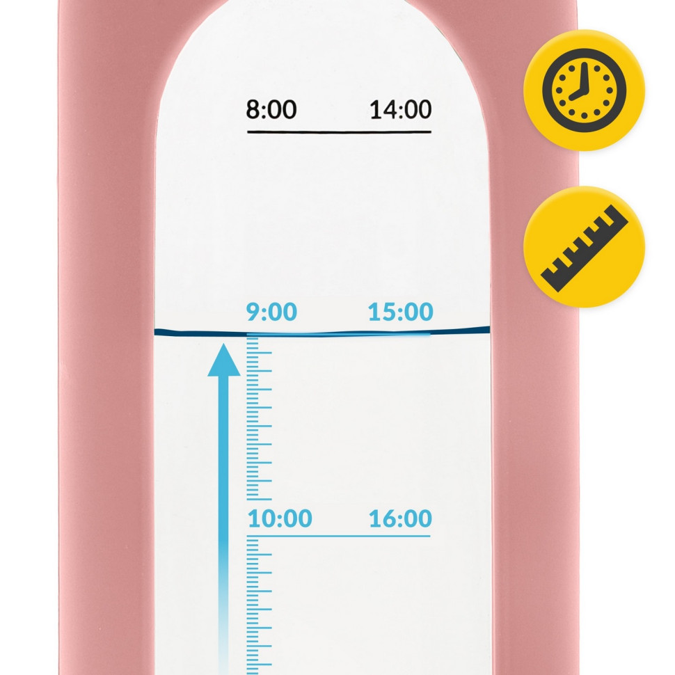 Пляшка для води спортивна 4FIZJO P-5905973403887 Pink 1000 мл