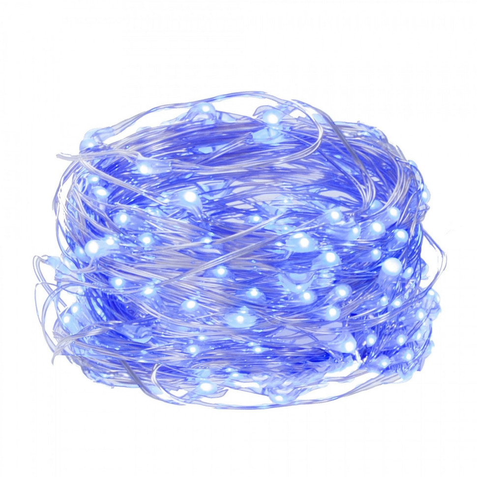 Гірлянда на батарейках Springos CL0020, 9.9 м 100 LED, Blue