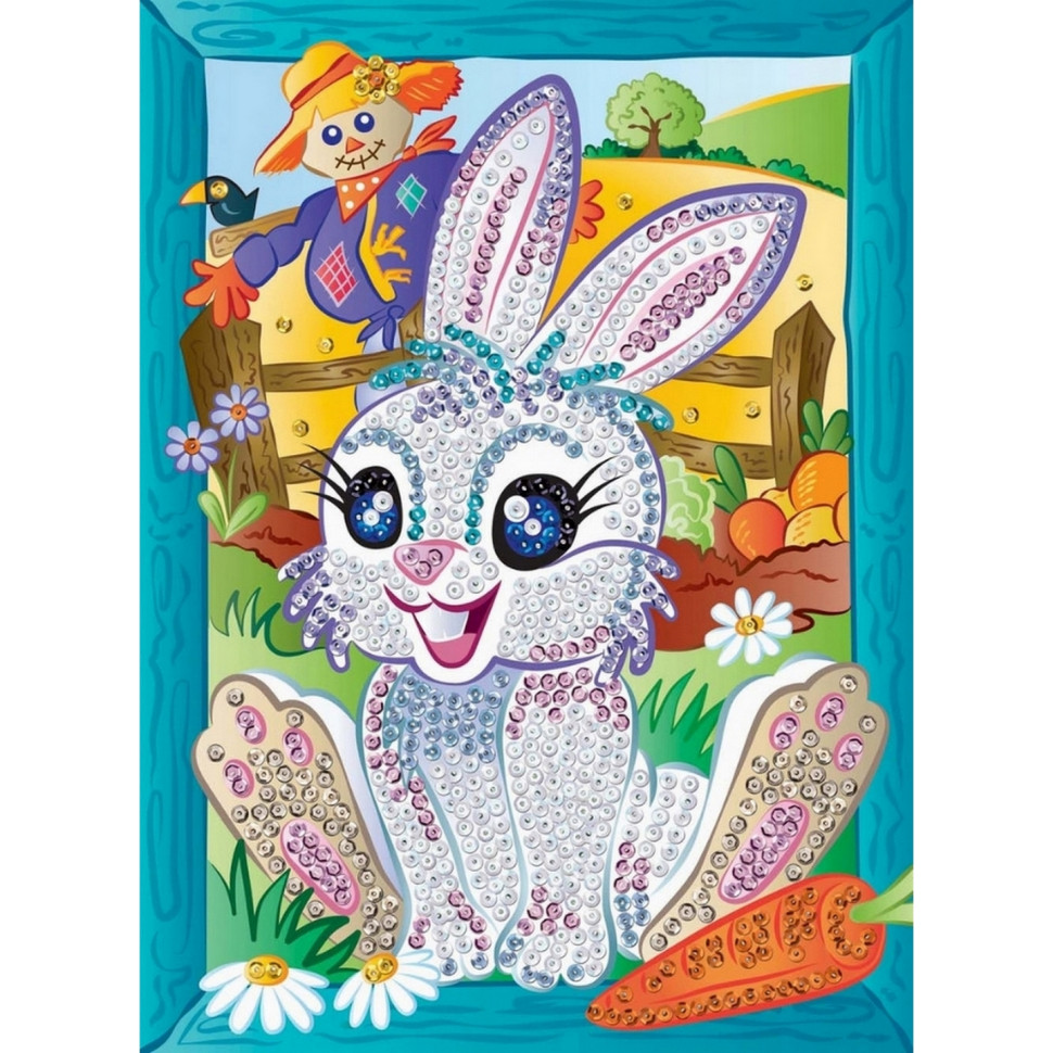 Набір для творчості Sequin Art SMOOGLES Зайчик SA1814