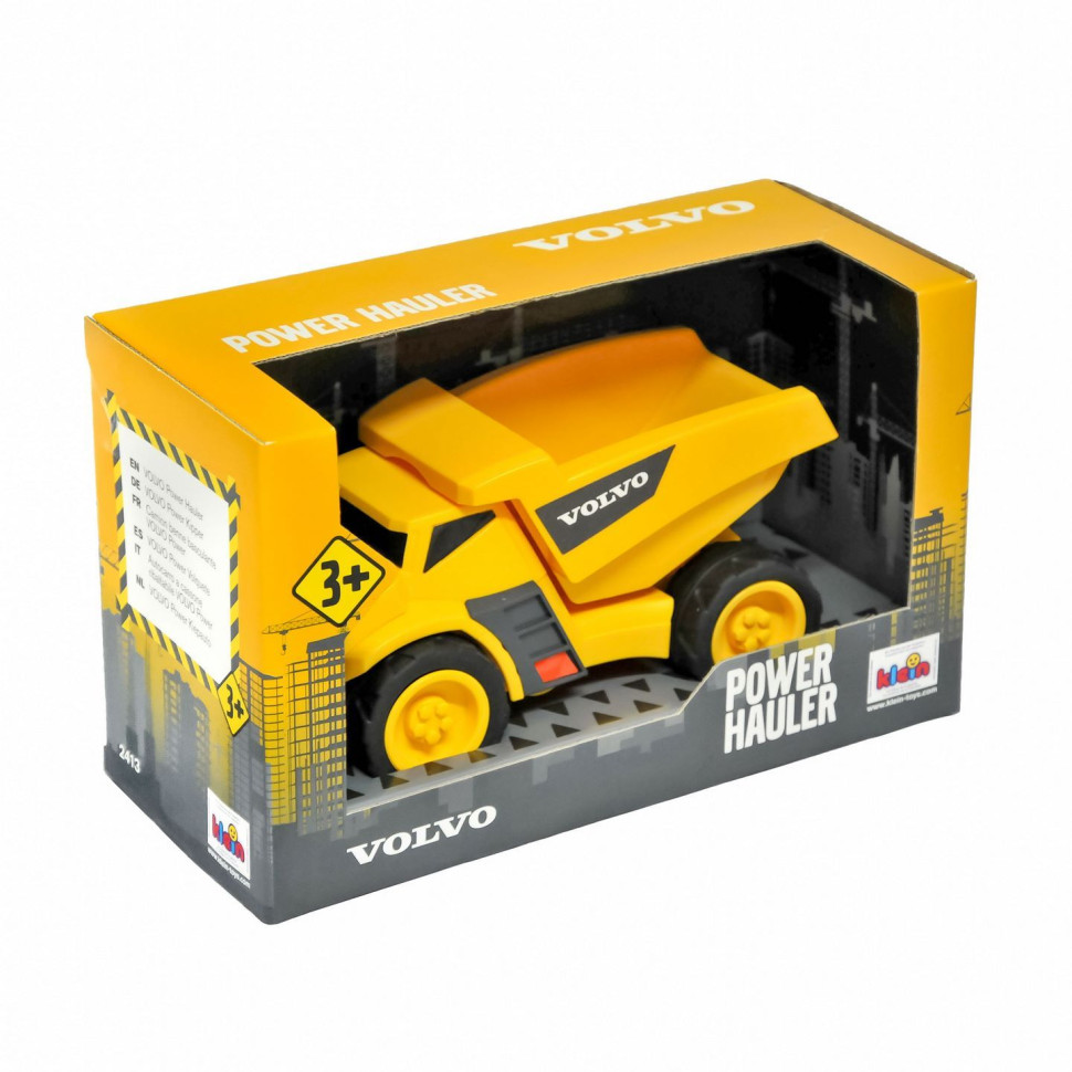 Дитяча машинка Самоскид Klein 2413 Volvo у коробці