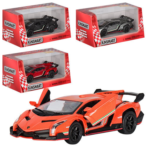 Машинка Kinsmart Lamborghini Veneno 1:36 KT5367W