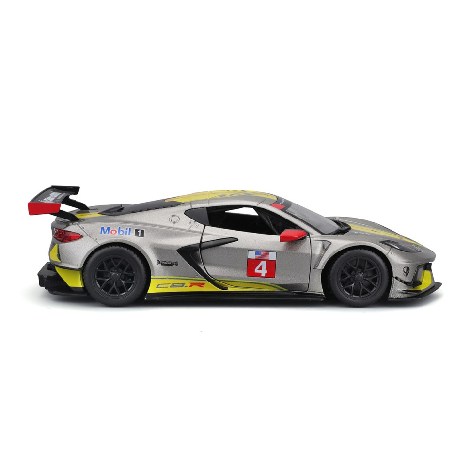 Автомодель спорткар CHEVROLET CORVETTE C8.R Bburago 18-28024 (1:24)