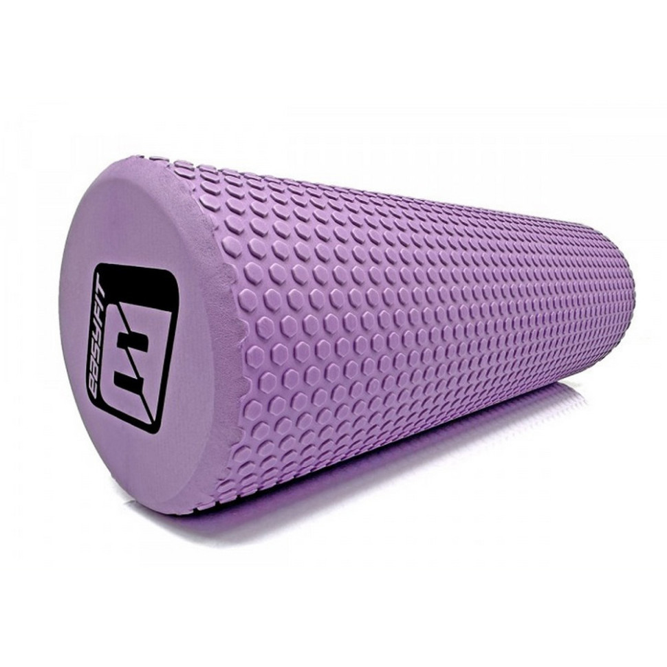 Масажний ролик Foam Roller EasyFit EF-2030-V 45 см, Фіолетовий
