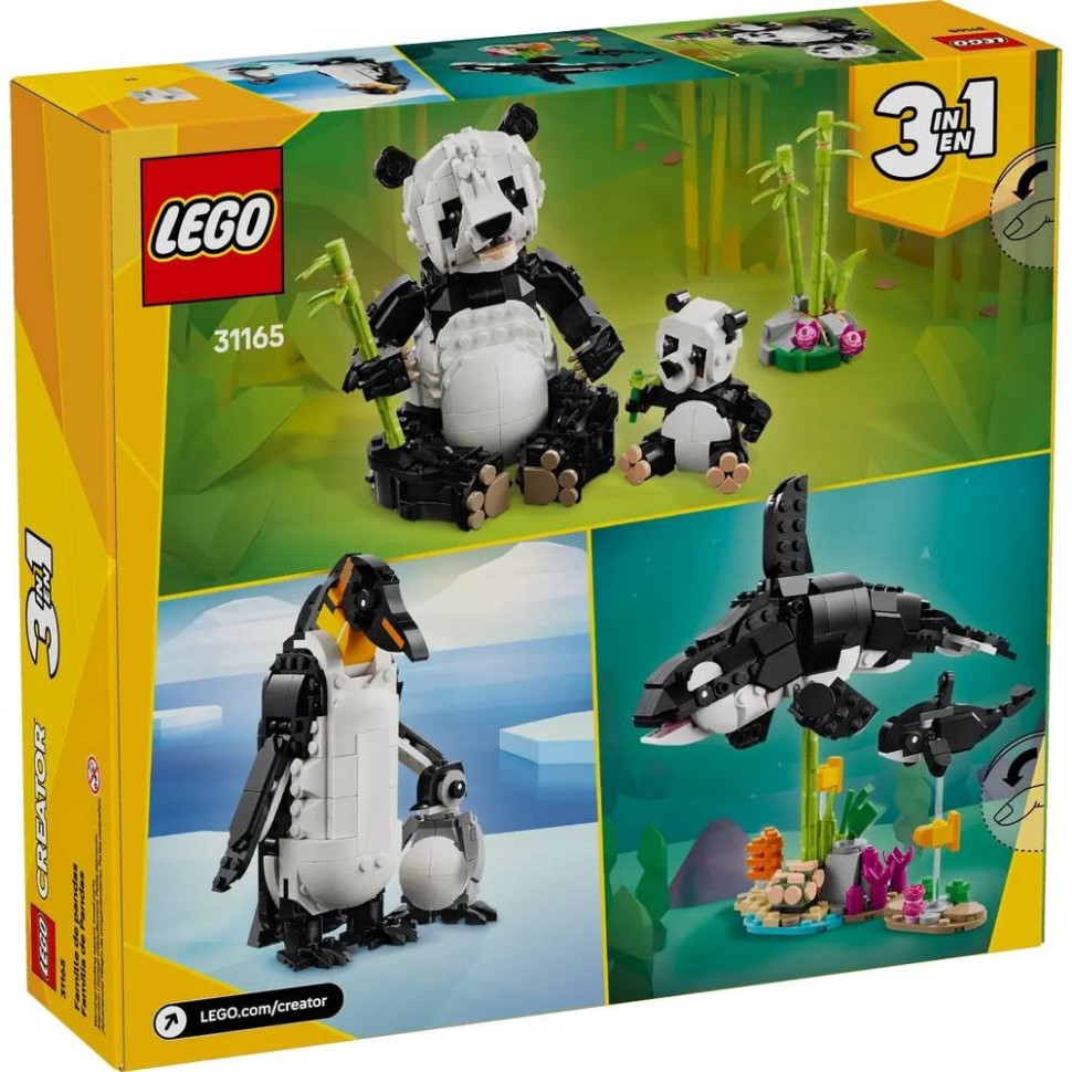 Конструктор Дикие животные: Пандовые LEGO 31165, 626 деталей