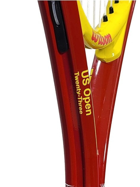 Ракетка для великого тенісу US Open 23 Wilson WR082510 red/yellow