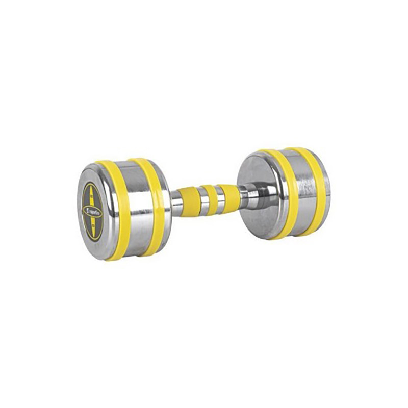Гантель Yellsteel inSPORTline 20838 хромированная 8 кг 