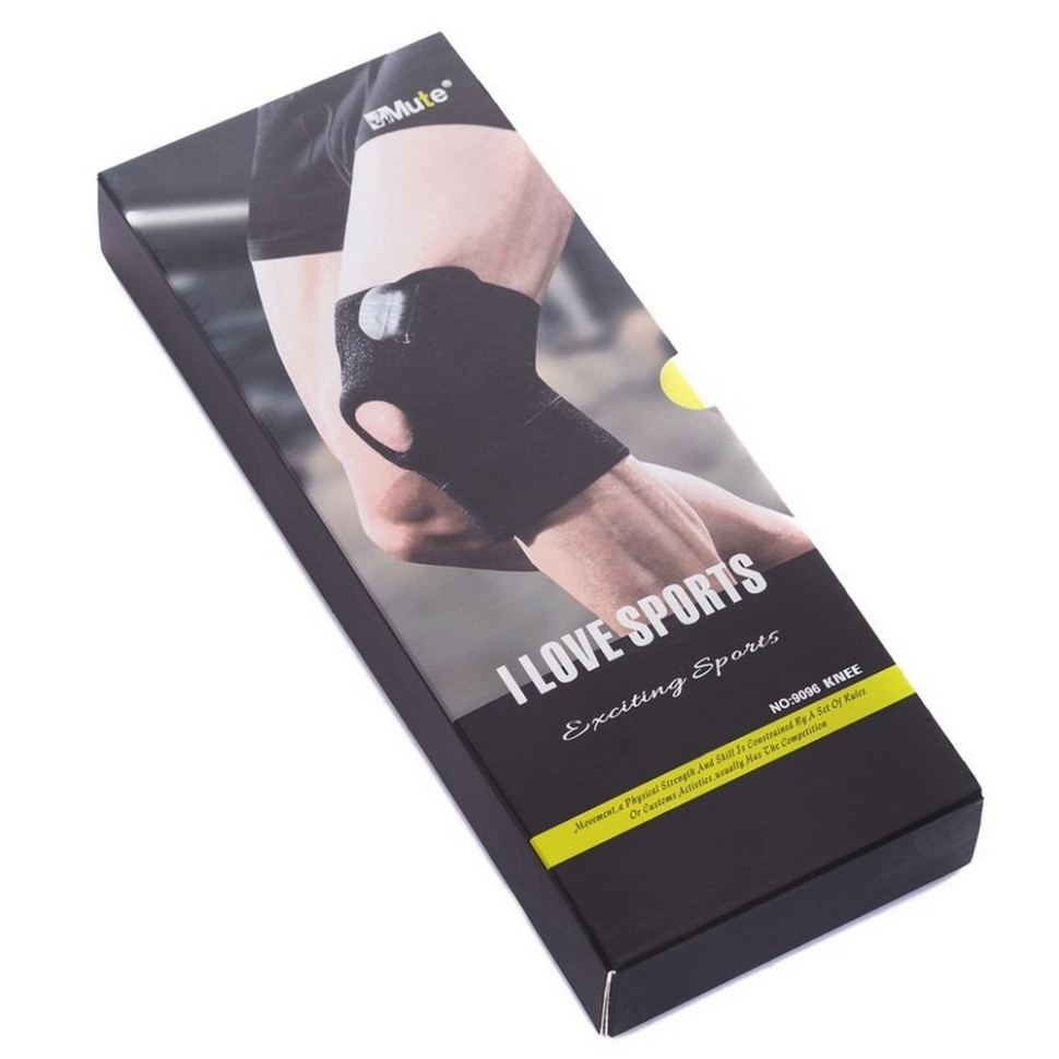 Наколінник бандаж з еластичними ребрами жорсткості Gemini Sport GMT-9096