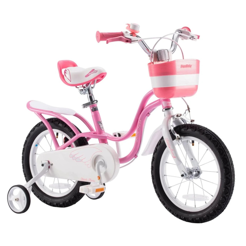 Дитячий велосипед Little Swan Steel Royal Baby RB12-18 рожевий