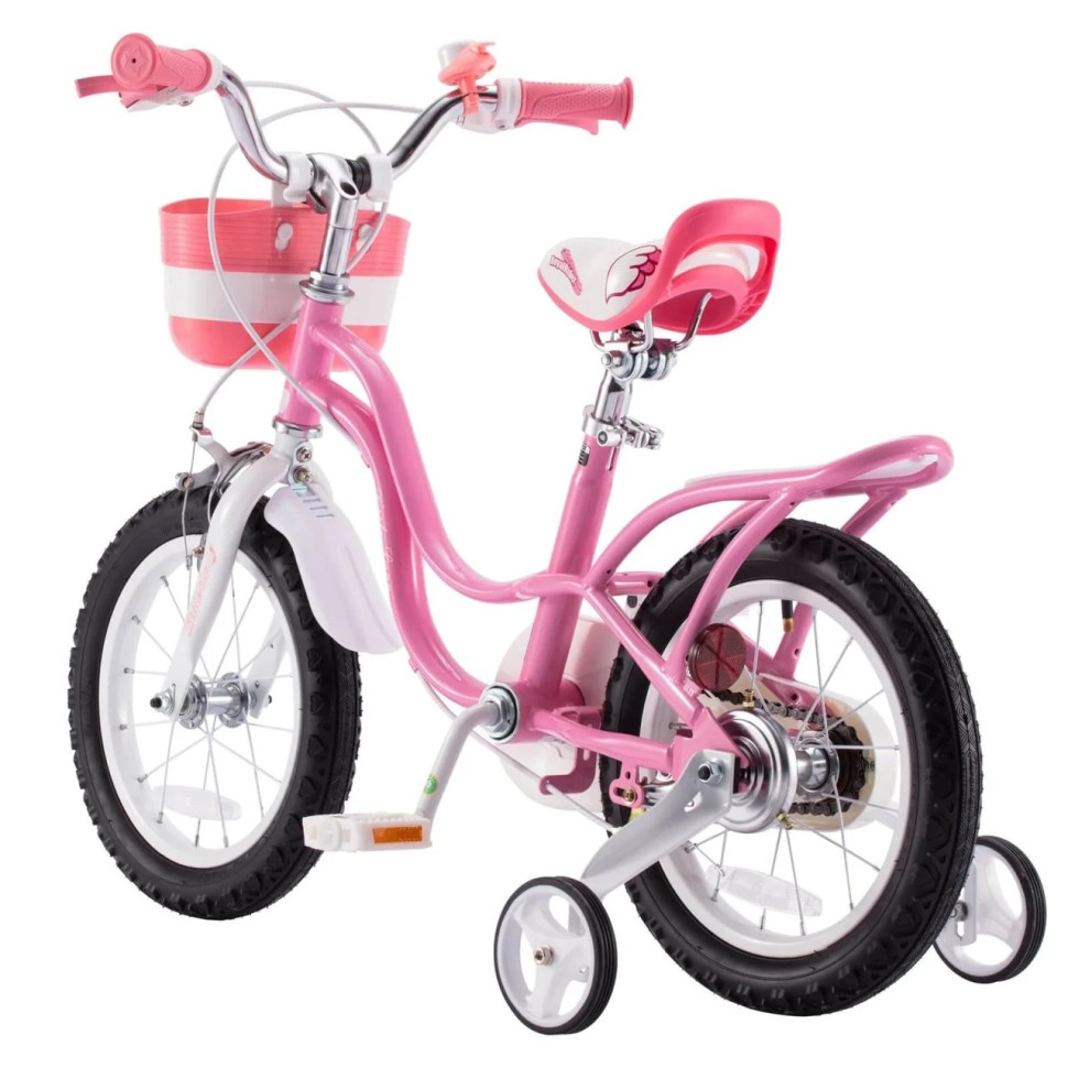 Дитячий велосипед Little Swan Steel Royal Baby RB12-18 рожевий