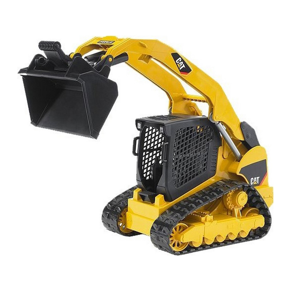 Міні-навантажувач гусеничний CAT із ковшем Bruder 02136