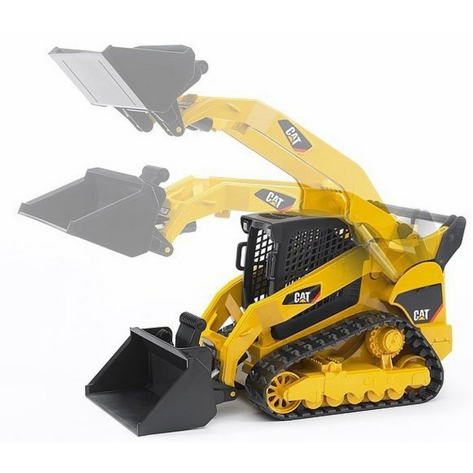 Міні-навантажувач гусеничний CAT із ковшем Bruder 02136