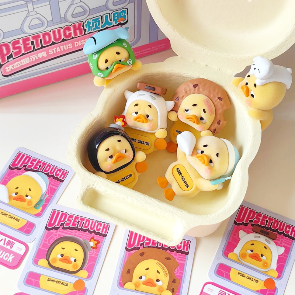 Коллекционная фигурка Особенный муд Pop Top AP17183808900C 11983toys серии Upset Duck
