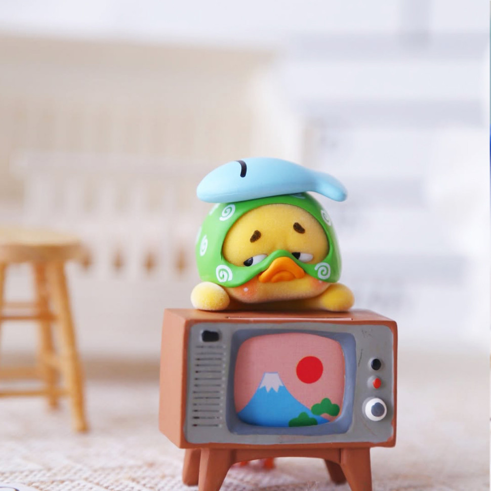 Коллекционная фигурка Особенный муд Pop Top AP17183808900C 11983toys серии Upset Duck