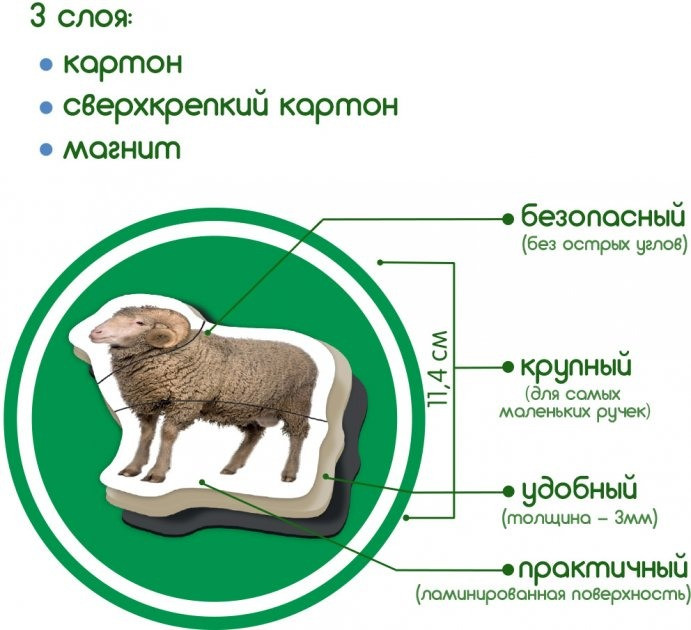 Магнитные пазлы 