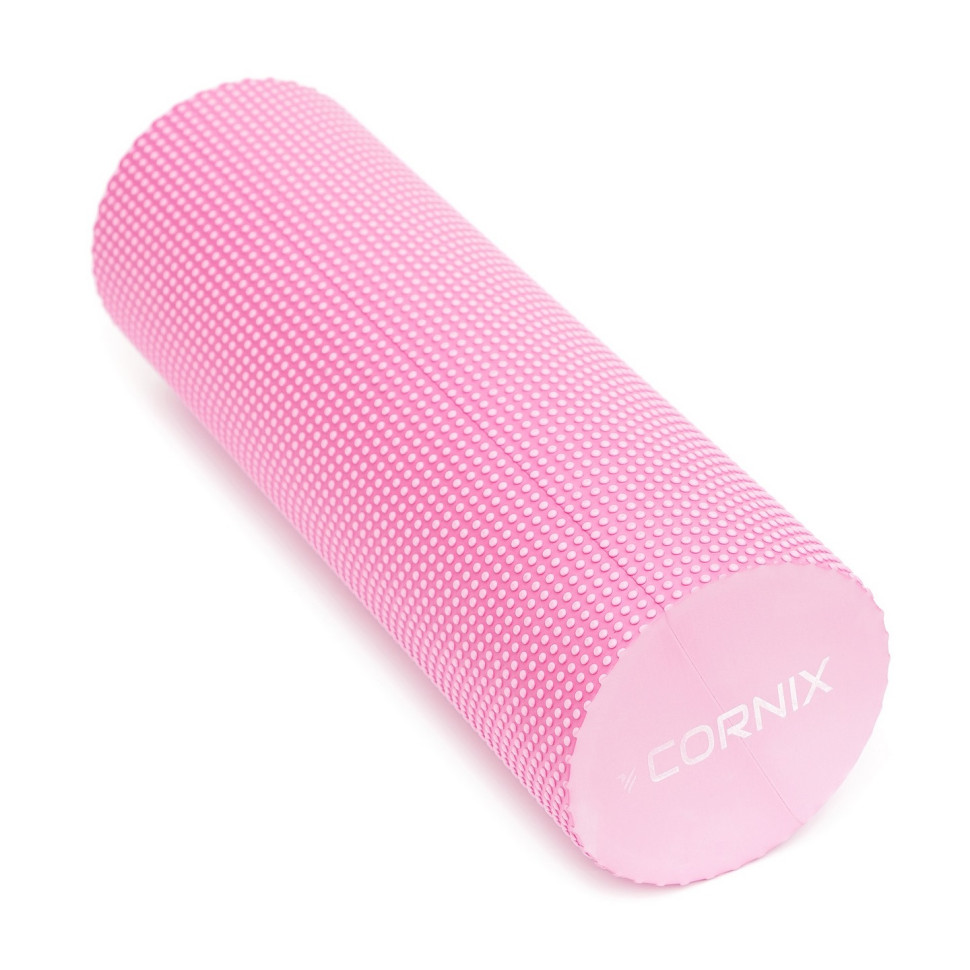 Масажний ролик (валик, ролер) Cornix XR-0303 Pink 45 x 15 см