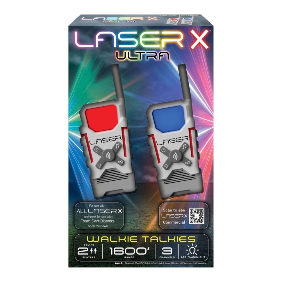 Дитячий іграшковий набір рацій Ultra Laser X 87557 для двох людей