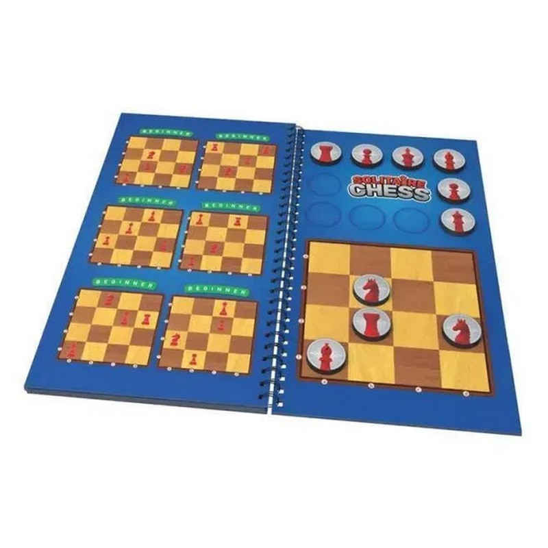 Логічна дорожня гра Solitaire Chess Magnetic Travel Puzzle Thinkfun 76542