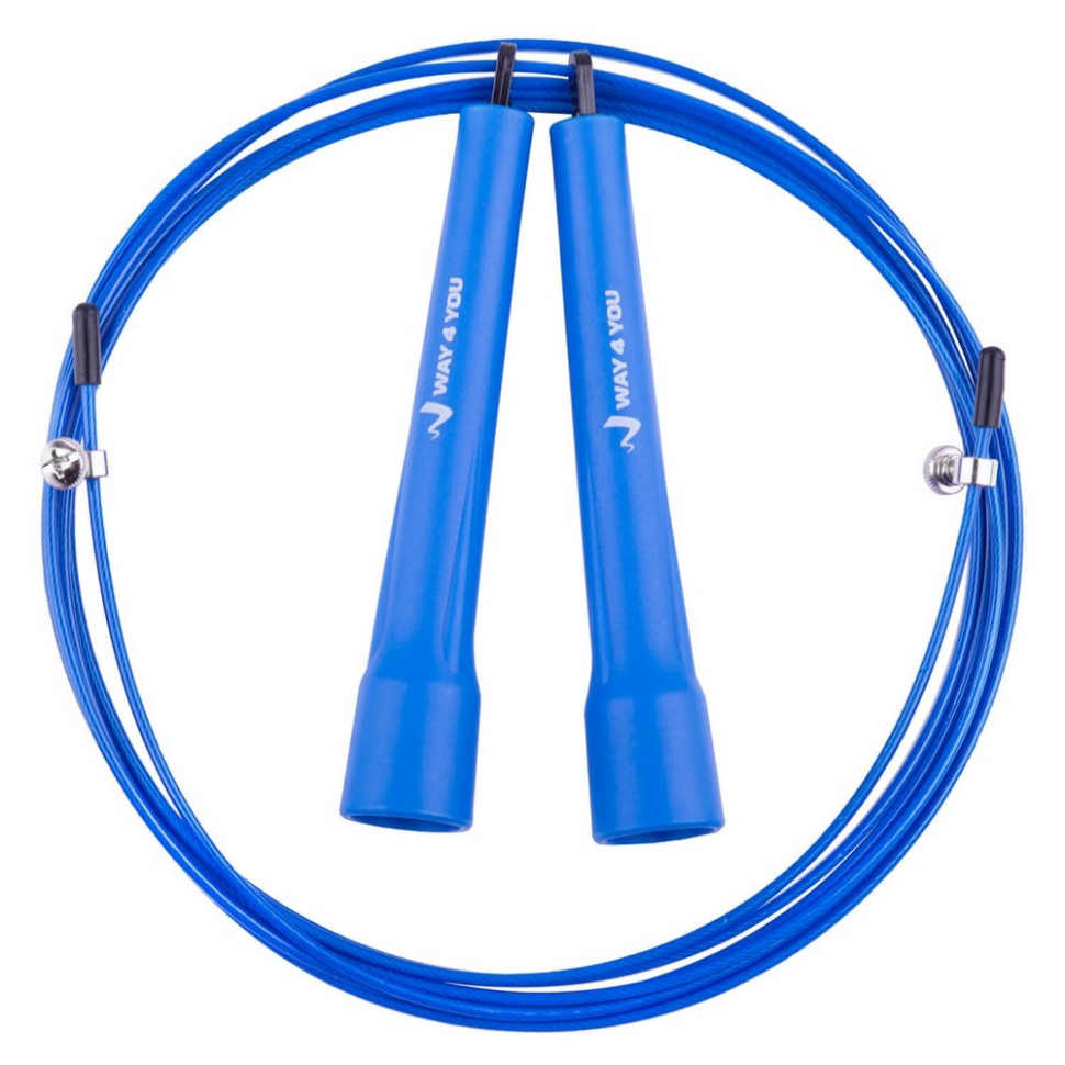 Скакалка ULTRA SPEED CABLE ROPE 2 Way4you w40035-bl