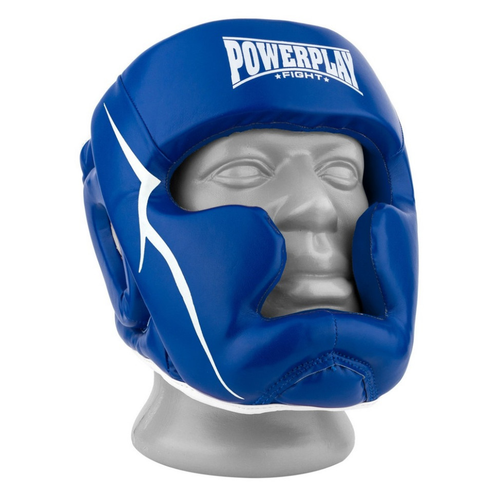 Боксерський шолом тренувальний PowerPlay PP_3100_XS_Blue, XS