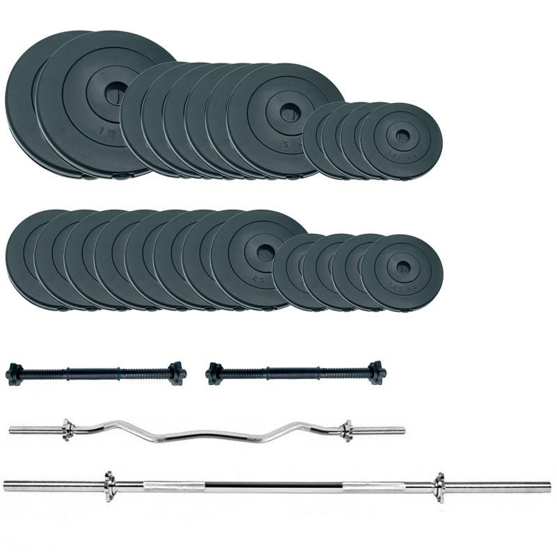 Набор штанг + гантели Gym Set 2 Rock Pro Newt NE-PL-SET2-95, 95 кг