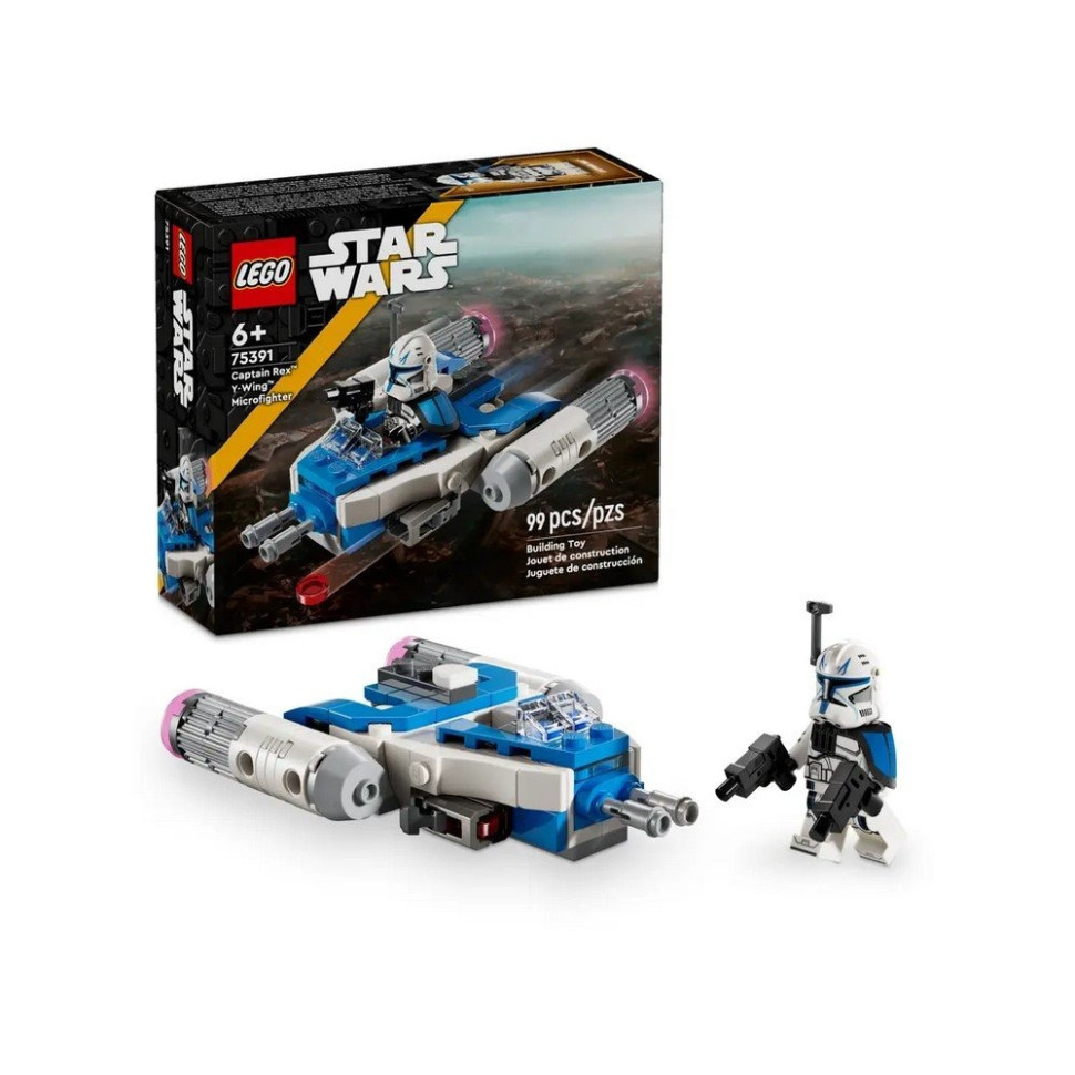 Конструктор «Микроистребитель Y-Wing Капитана Рекса» LEGO 75391, 99 деталей