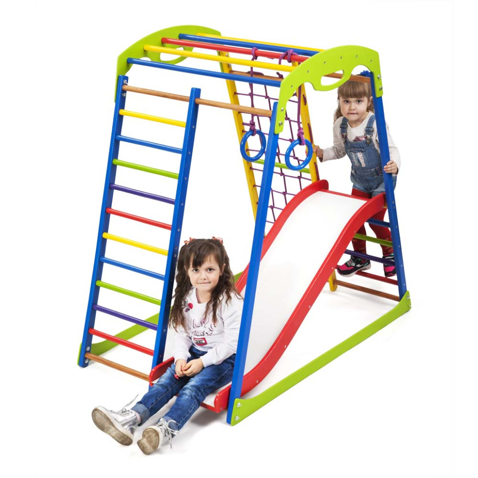 Дитячий спортивний комплекс SportBaby SportWood Plus 1 для дому