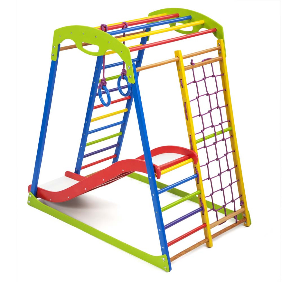 Дитячий спортивний комплекс SportBaby SportWood Plus 1 для дому