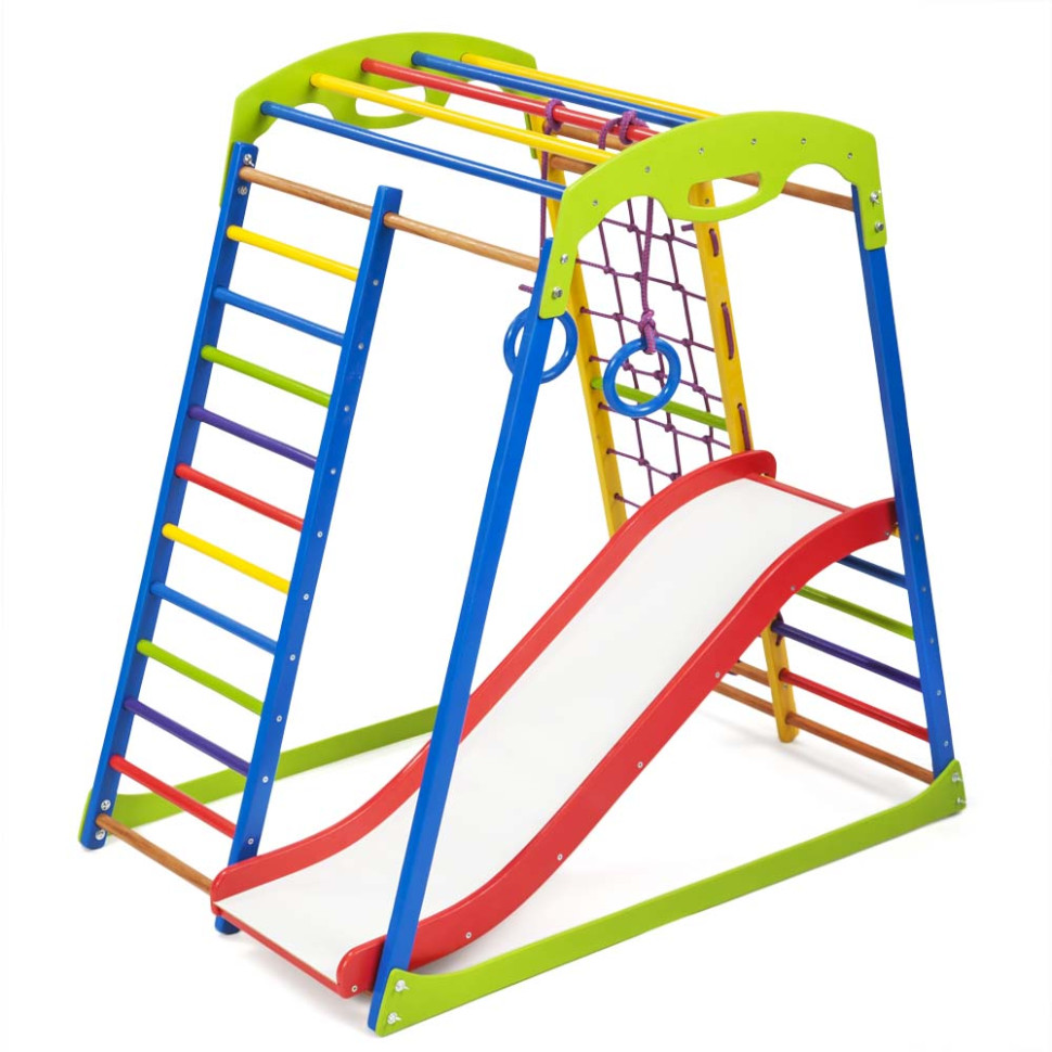 Дитячий спортивний комплекс SportBaby SportWood Plus 1 для дому
