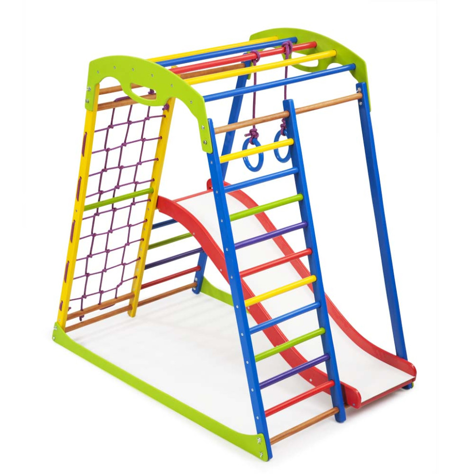 Дитячий спортивний комплекс SportBaby SportWood Plus 1 для дому