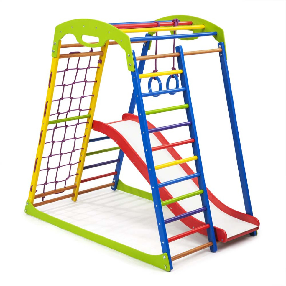 Дитячий спортивний комплекс SportBaby SportWood Plus 1 для дому