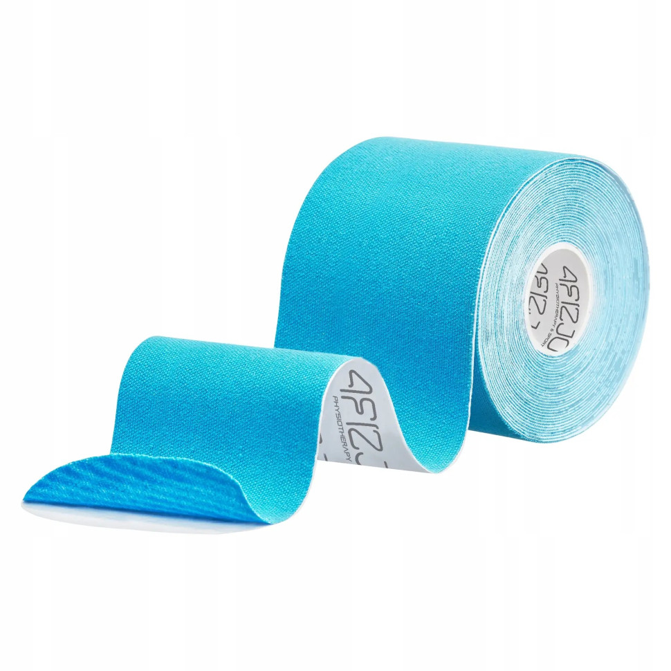 Стрічка кінезіологічна (кінезіо тейп) 4FIZJO 4FJ0548 Sky Blue 7.5 см 5 м