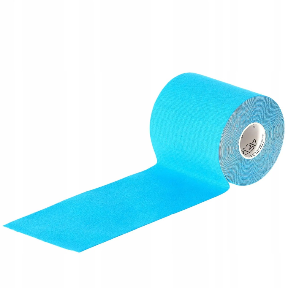 Стрічка кінезіологічна (кінезіо тейп) 4FIZJO 4FJ0548 Sky Blue 7.5 см 5 м