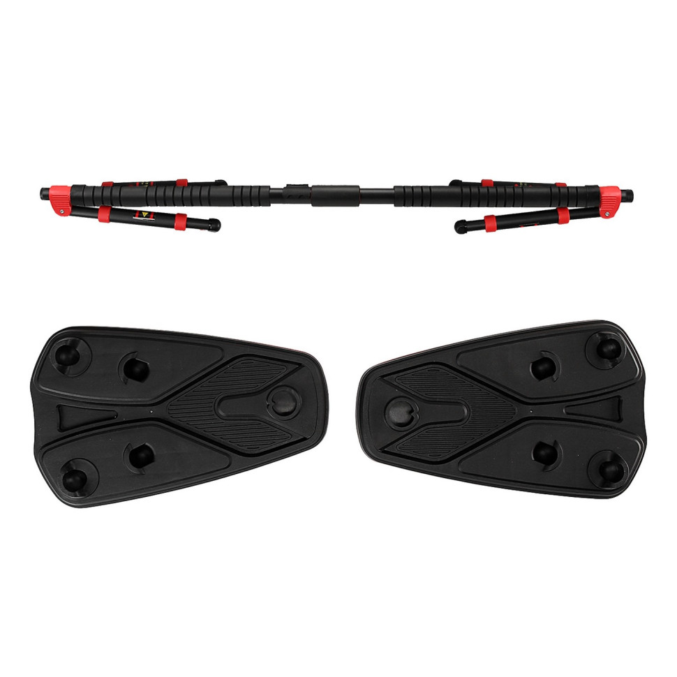 Турник раздвижной Elite+ Cornix XR-0296 Black/Red, размер 130 х 170 см