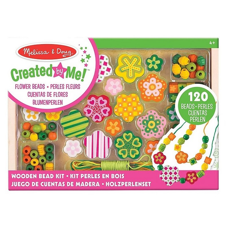 Детский набор деревянных бусин 