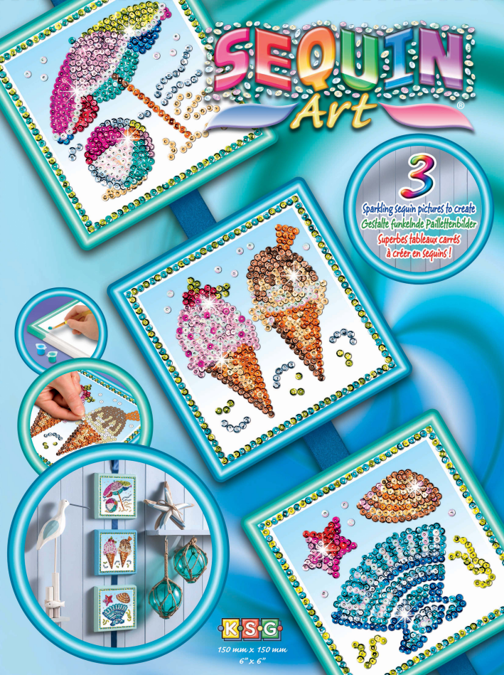 Набір для творчості Sequin Art SEASONS Summer SA1418