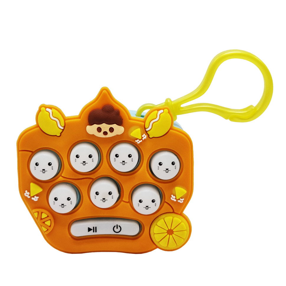 Приставка POP IT Хлопчик Orange Bambi PPT-09 з музикою та світлом