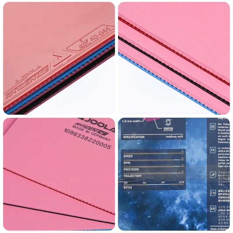 Накладка для теннисной ракетки Rhyzen Ice 2.0 Joola 930984 Red 