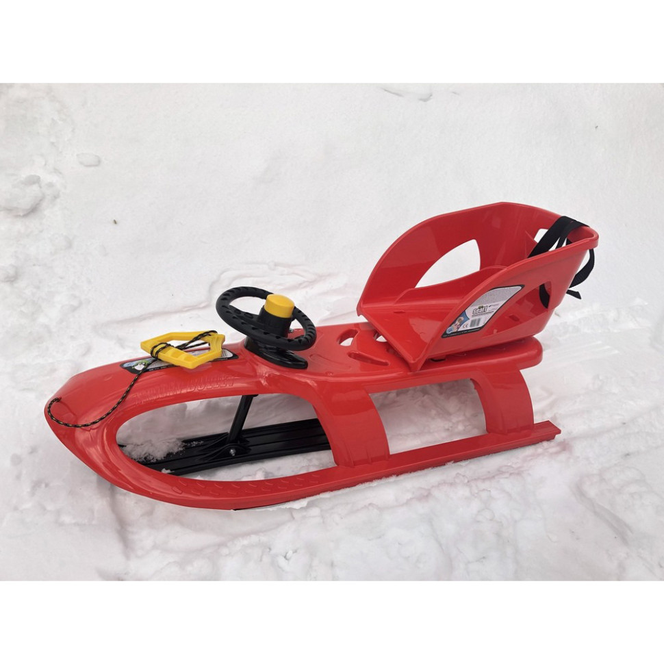 Зимові санки BULLET CONTROL Prosperplast 5905197069746 червоні