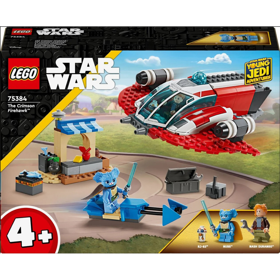Конструктор LEGO Star Wars Багряний вогняний яструб 75384, 136 деталей