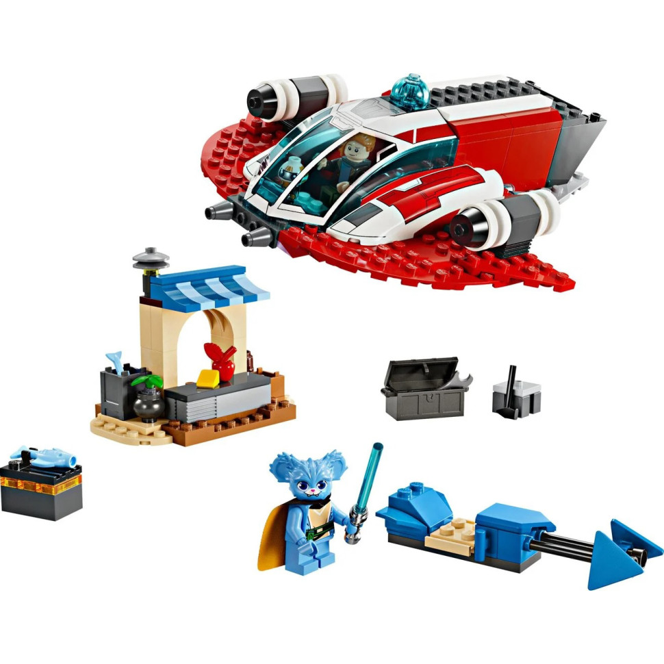 Конструктор LEGO Star Wars Багряний вогняний яструб 75384, 136 деталей