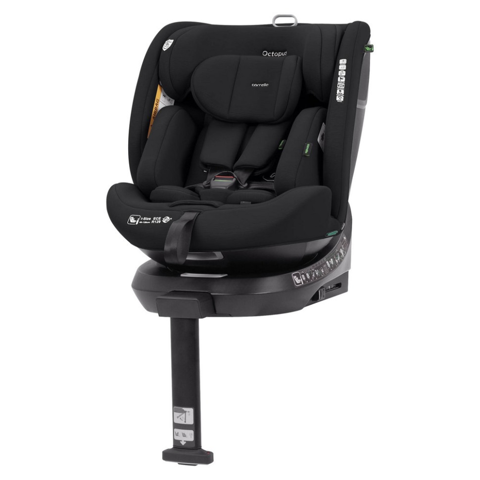 Автокрісло дитяче Octopus CARRELLO CRL-16002 Midnight Black, i-Size 40-150 см, ISOFIX