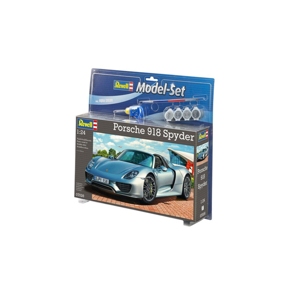 Сборная модель-копия набор Porsche 918 Spyder Revell RVL-67026 уровень 4, 1:24