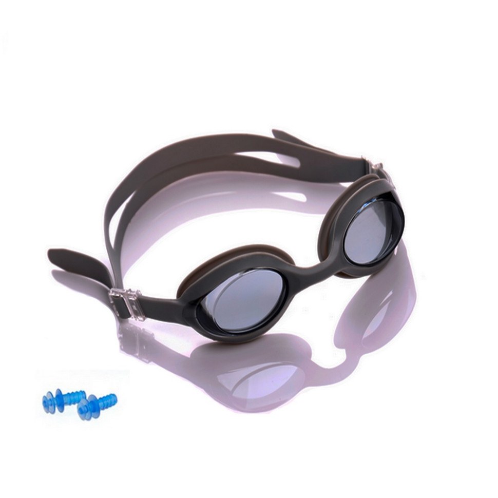 Окуляри для плавання дитячі/підліткові Swim Goggles Newt NE-PL-600-G, сірі