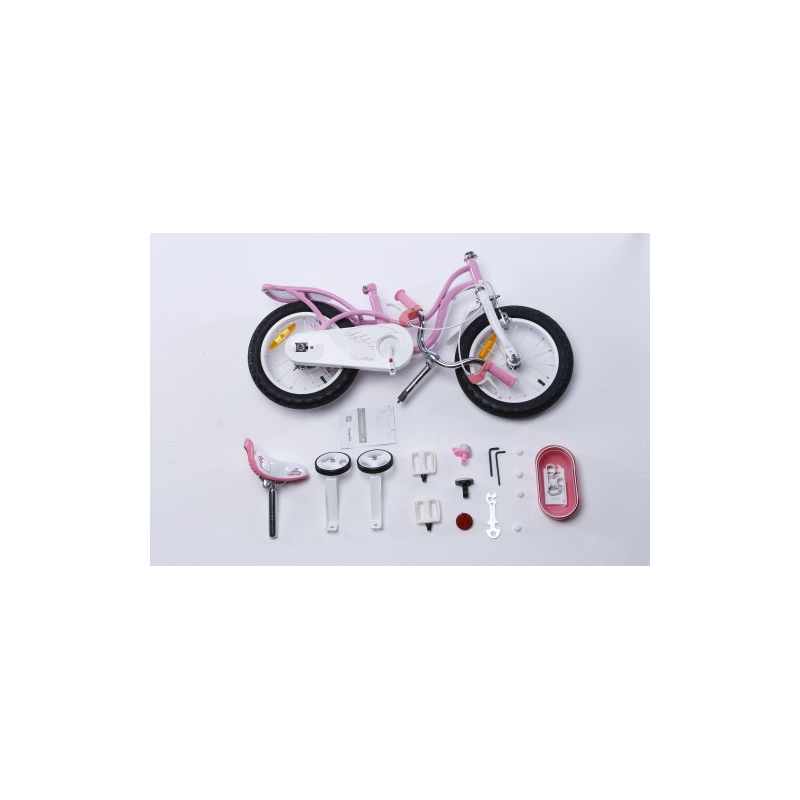 Дитячий велосипед Little Swan Steel Royal Baby RB18-18 рожевий
