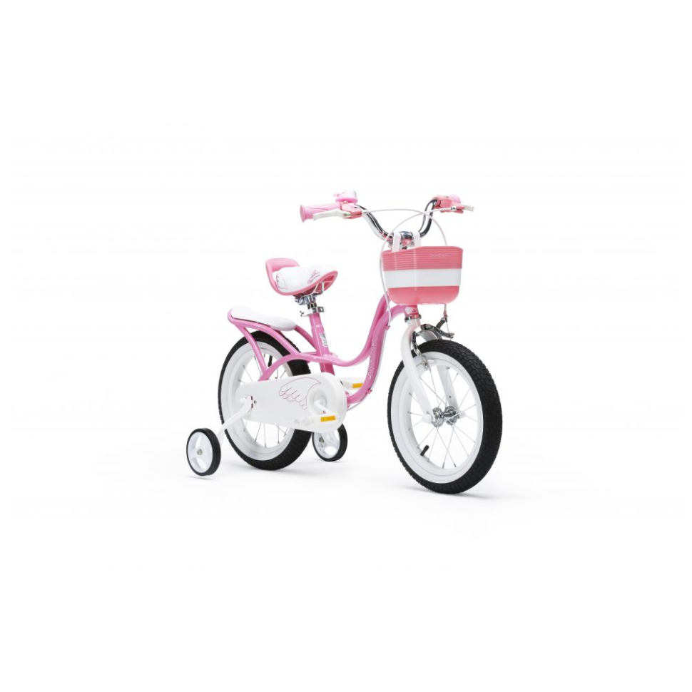 Дитячий велосипед Little Swan Steel Royal Baby RB18-18 рожевий